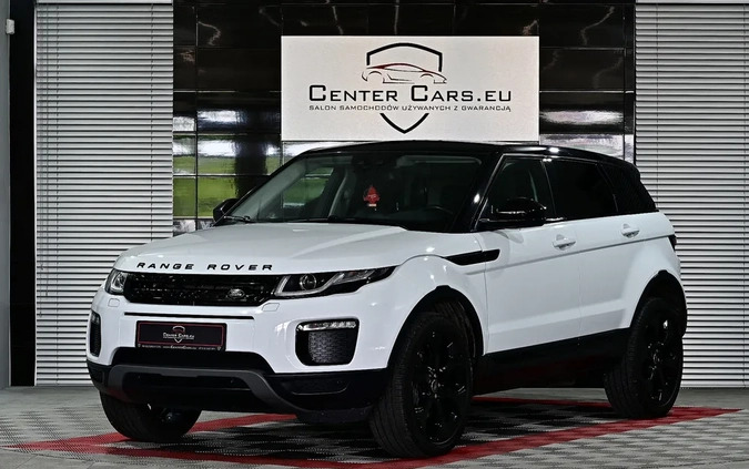 land rover range rover evoque Land Rover Range Rover Evoque cena 153748 przebieg: 75000, rok produkcji 2018 z Miejska Górka